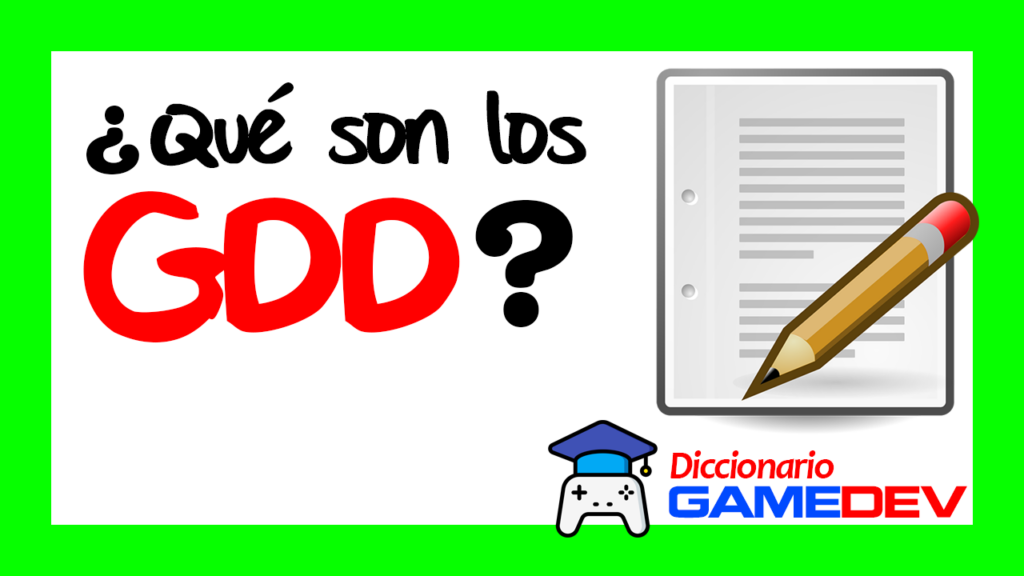 ¿Qué significa GDD en videojuegos?