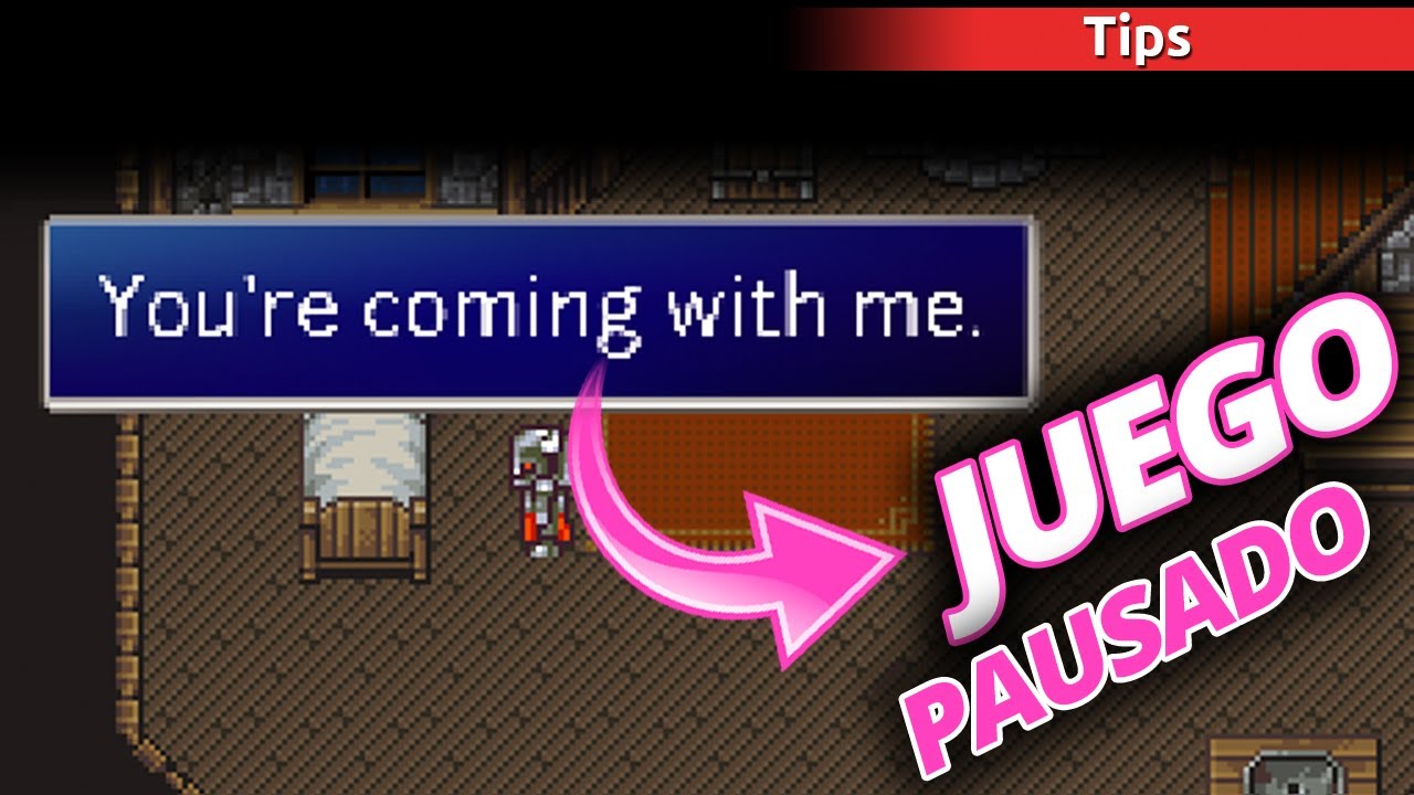 Cómo pausar en los videojuegos