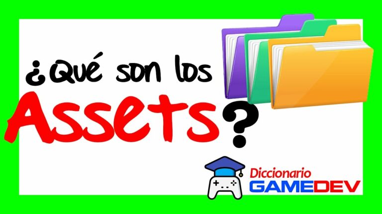 ¿Qué son los Assets de un videojuego?