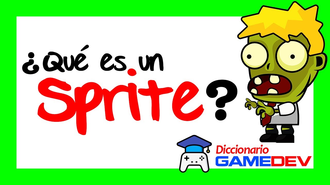 ¿Qué son los Sprites de un juego?